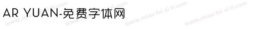 AR YUAN字体转换